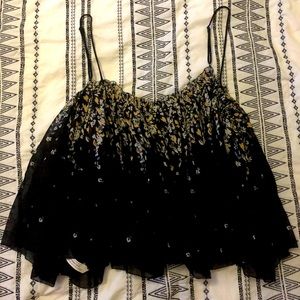 Free People Floral Tank